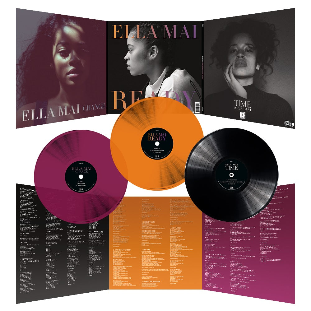 Ella Mai - Time Change Ready - Anniversay Vinyl [Black LP/Violet LP/Orange LP] [Vinyl]