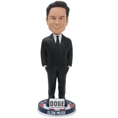 Elon Musk DOGE Department of Government Efficiency Bobblehead (Presale) (ONLINE ORDER ONLY)