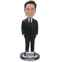 Elon Musk DOGE Department of Government Efficiency Bobblehead (Presale) (ONLINE ORDER ONLY)