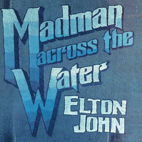 Madman Across The Water: 50th Anniversary (Limited Edition, Blue & White Propeller Colored Vinyl) [Vinyl] (ONLINE ORDER ONLY)