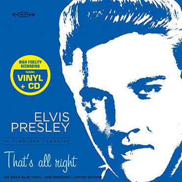 33 Tours - That's All Right (Blue Vinyl + CD) [Vinyl] (ONLINE ORDER ONLY)