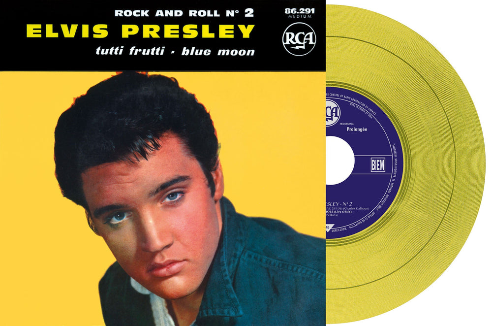 Tutti Frutti/Blue Moon #2 (Yellow 7" vinyl EP) [Vinyl] (ONLINE ORDER ONLY)