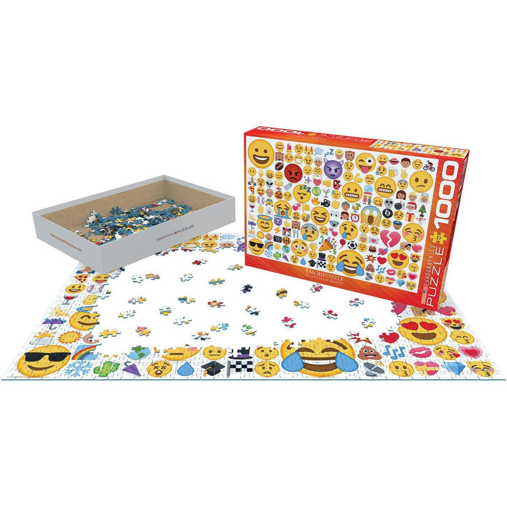Emojipuzzle What's your Mood? 1000 Piece Jigsaw Puzzle Eurographics (ONLINE ORDER ONLY)