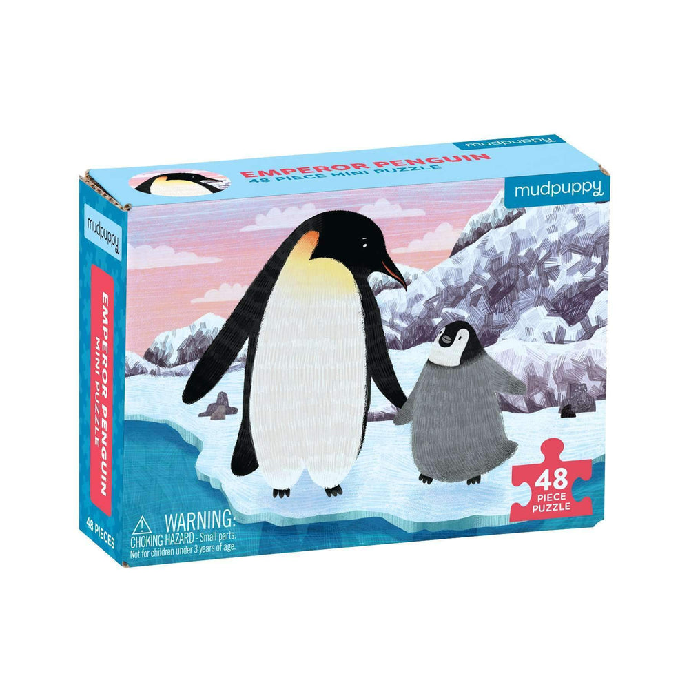 Emperor Penguin 48 Piece Mini Jigsaw Puzzle Mudpuppy (ONLINE ORDER ONLY)