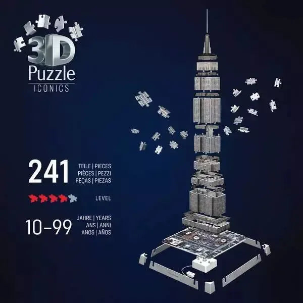 Empire State Building 241 Piece 3D Jigsaw Puzzle Ravensburger