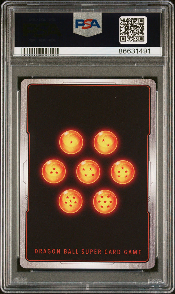 2021 DRAGON BALL SUPER CROSS SPIRITS SSG GOKU, LGNDRY SPRT #P-312 - PSA 10 (Online Order Only)