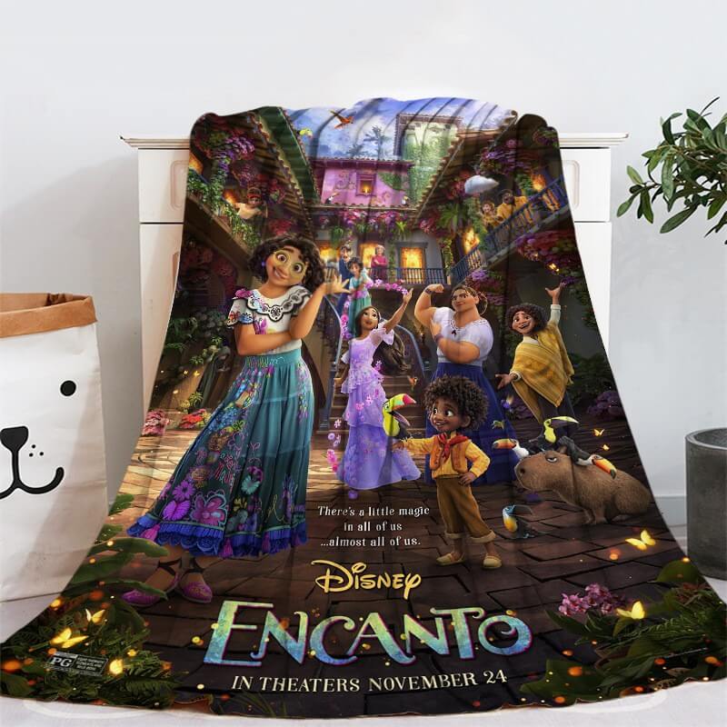 Encanto Blanket Cosplay Flannel Throw Room Decoration (Online Order Only)
