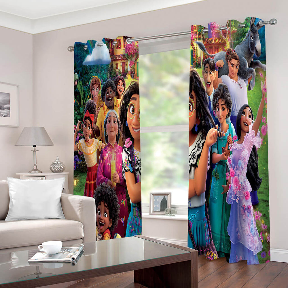 Encanto Curtains Cosplay Blackout Window Drapes for Room Decoration (Online Order Only)