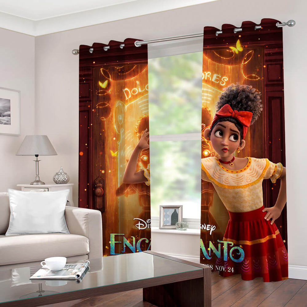 Encanto Curtains Cosplay Blackout Window Drapes for Room Decoration (Online Order Only)