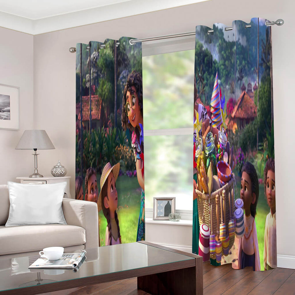 Encanto Curtains Cosplay Blackout Window Drapes for Room Decoration (Online Order Only)