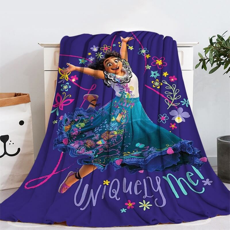 Encanto Mirabel Blanket Cosplay Flannel Throw Room Decoration (Online Order Only)