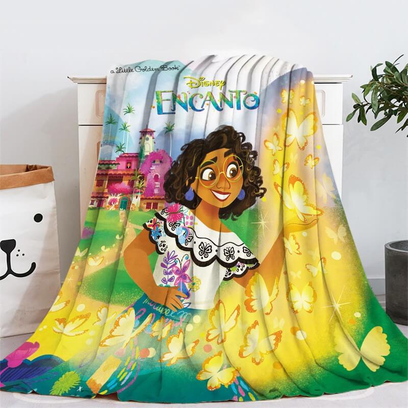 Encanto Mirabel Blanket Cosplay Flannel Throw Room Decoration (Online Order Only)