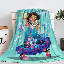 Encanto Mirabel Blanket Cosplay Flannel Throw Room Decoration (Online Order Only)