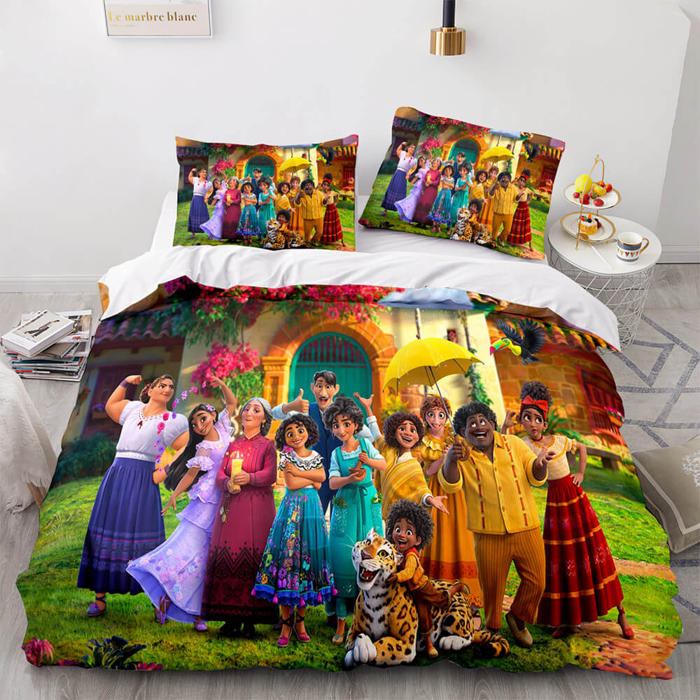 Encanto The Madrigal Family Bedding Set Quilt Duvet Cover Bedding Sets (Online Order Only)