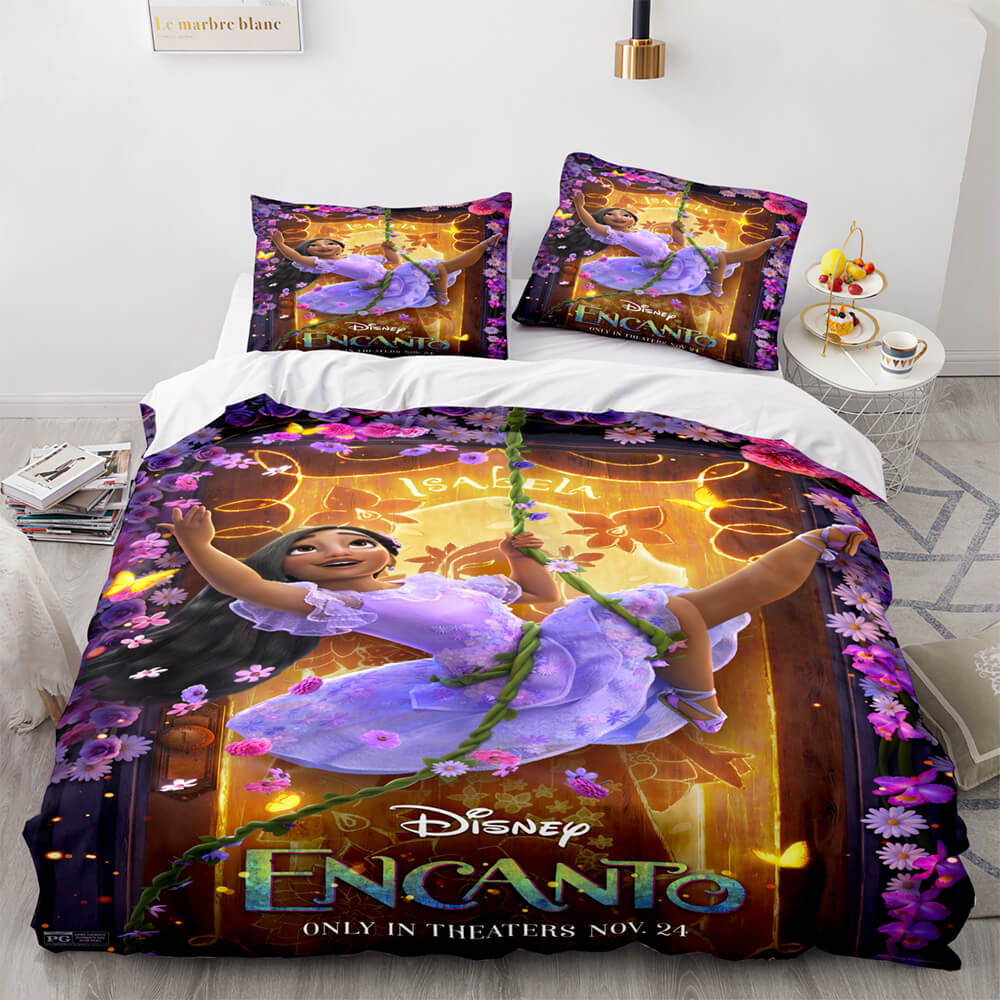 Encanto The Madrigal Family Bedding Set Quilt Duvet Cover Bedding Sets (Online Order Only)