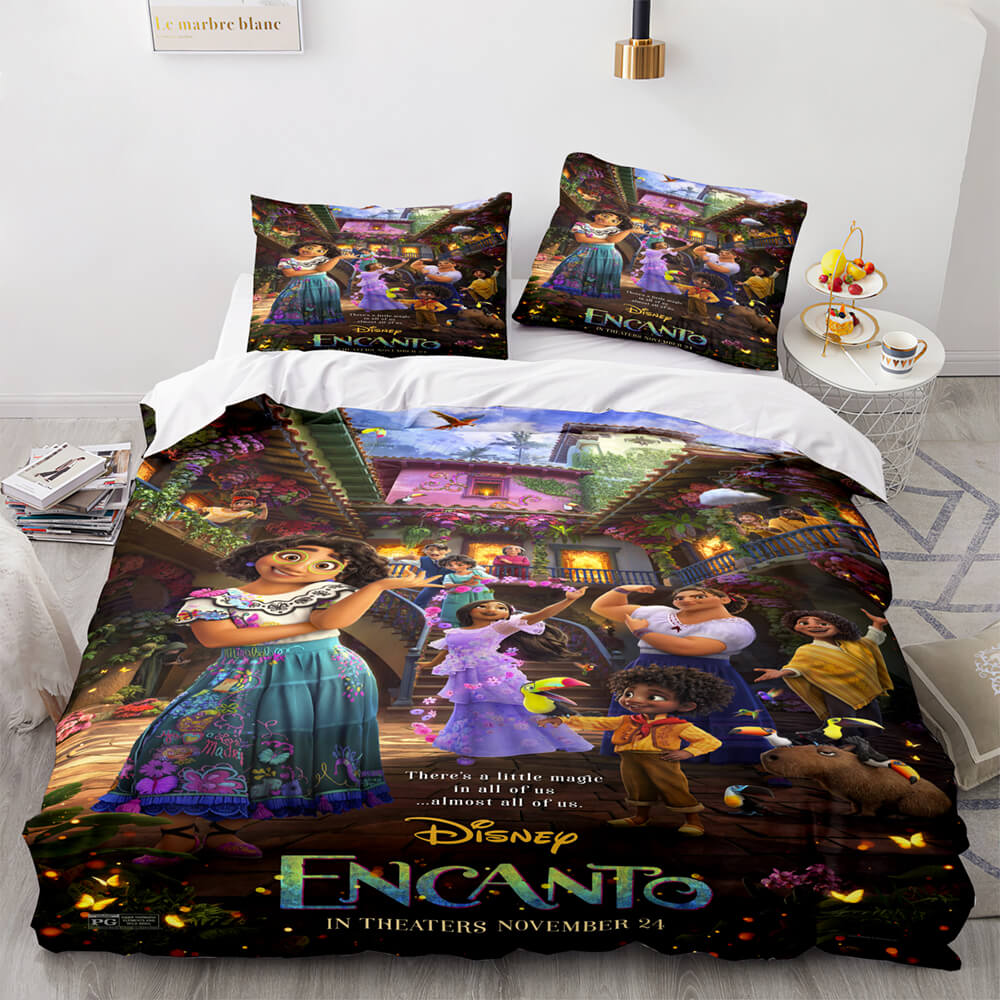 Encanto The Madrigal Family Bedding Set Quilt Duvet Cover Bedding Sets (Online Order Only)