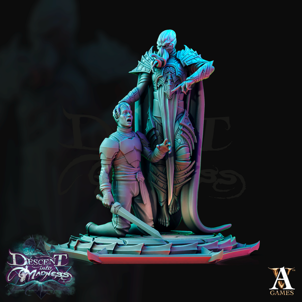 3D Printed Archvillain Games Descent into Madness Encephalids 28 32mm D&D (Online Only)