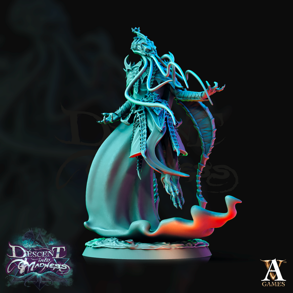 3D Printed Archvillain Games Descent into Madness Encephalids Enlightened 28 32mm D&D (Online Only)