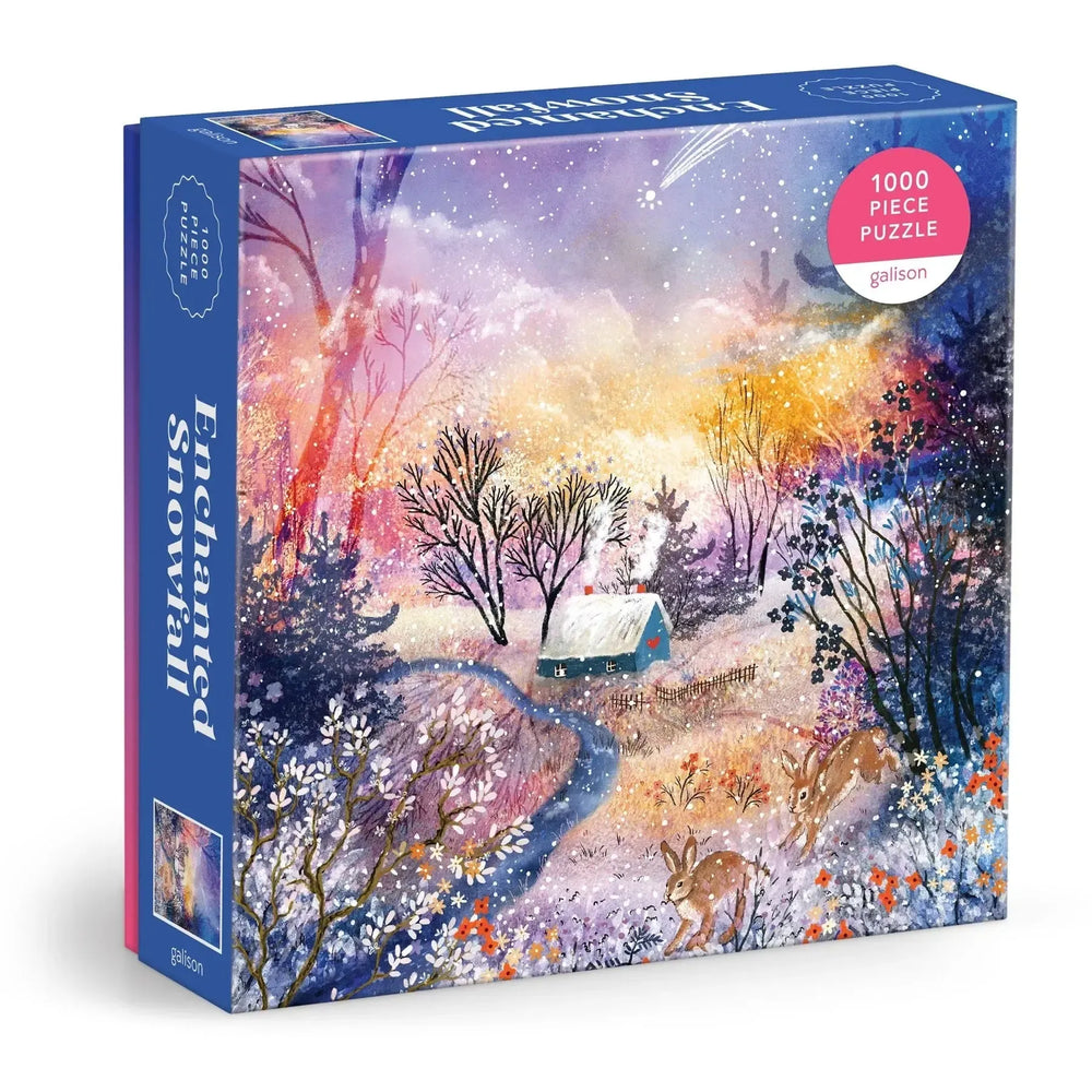 Enchanted Snowfall 1000 Piece Jigsaw Puzzle Galison