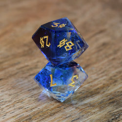 Pre-Order || Enchanted Waters Multifaceted Glass Dice Set