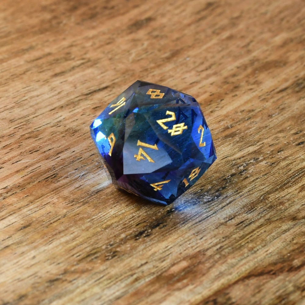 Pre-Order || Enchanted Waters Multifaceted Glass Dice Set