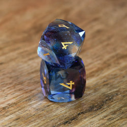 Pre-Order || Enchanted Waters Multifaceted Glass Dice Set