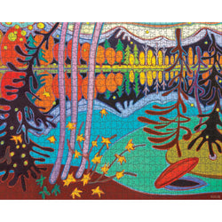 End of Canoe Ride by Darlene Kulig 1000 Piece Jigsaw Puzzle Pomegranate