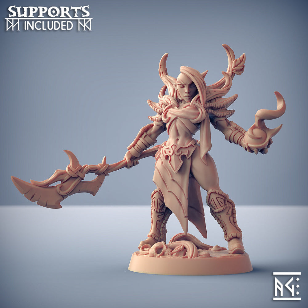 3D Printed Artisan Guild Endelshar Oakrage Deepwood Alfar Set 28mm 32mm (Online Only)