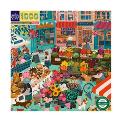 English Green Market 1000 Piece Jigsaw Puzzle eeBoo (ONLINE ORDER ONLY)