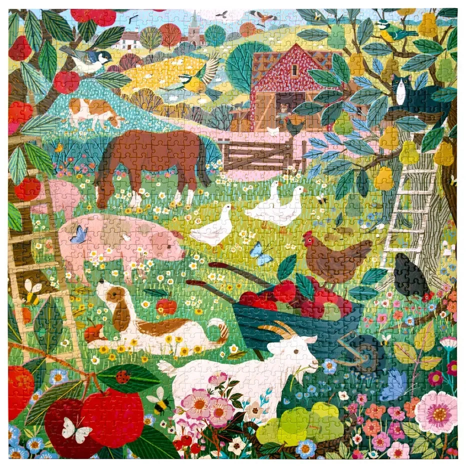 English Pastures 1000 Piece Jigsaw Puzzle eeBoo