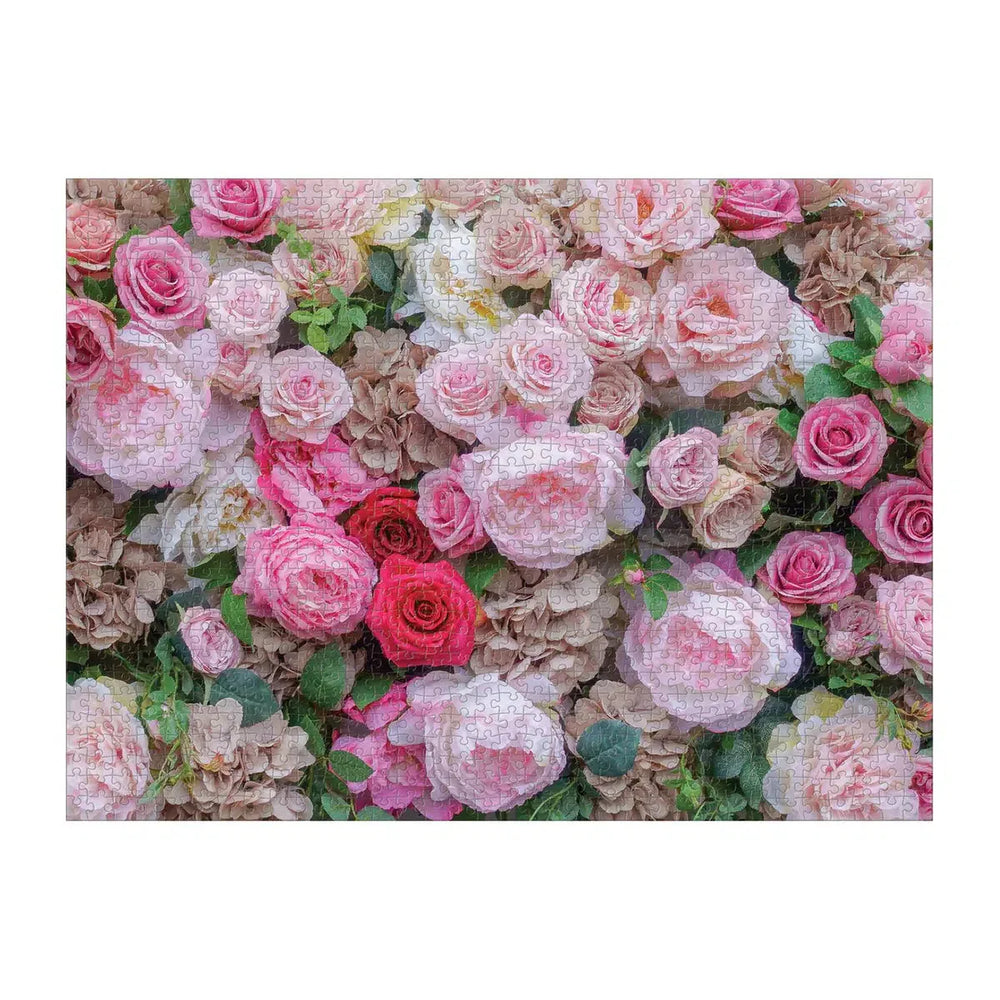 English Roses 1000 Piece Jigsaw Puzzle Galison (ONLINE ORDER ONLY)