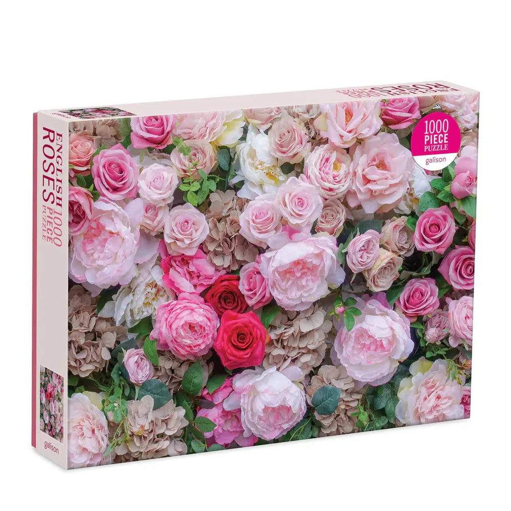 English Roses 1000 Piece Jigsaw Puzzle Galison (ONLINE ORDER ONLY)