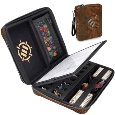 Enhance: RPG Organizer Case Collector's Edition Brown (ONLINE ORDER ONLY)