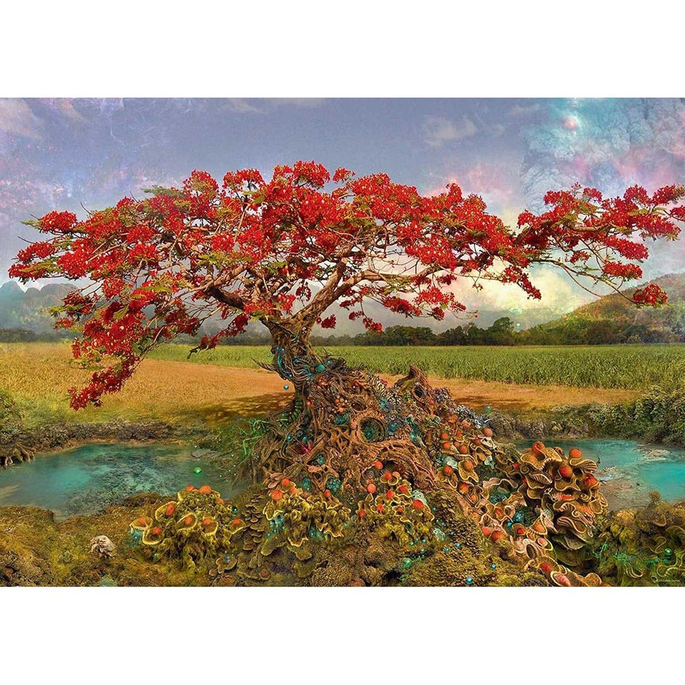 Enigma Trees by Andy Thomas 1000 Piece Jigsaw Puzzle Heye