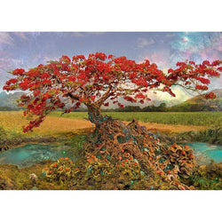 Enigma Trees by Andy Thomas 1000 Piece Jigsaw Puzzle Heye