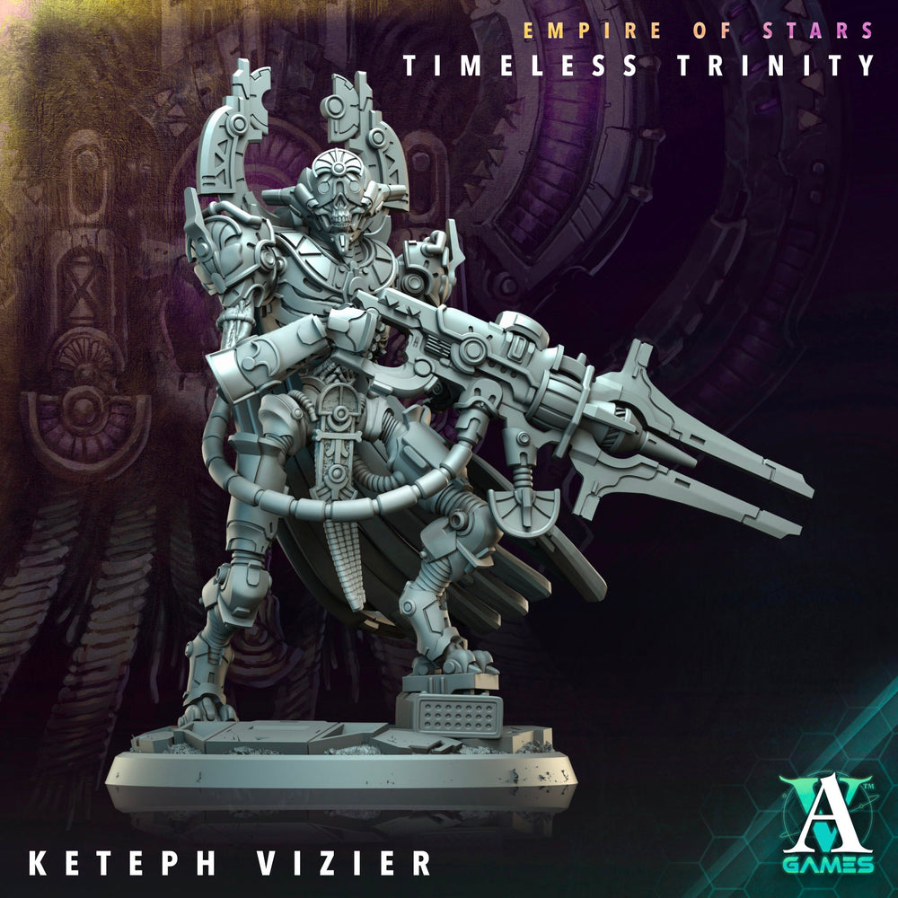 3D Printed Archvillain Games Keteph Vizier Legionnaires Empire of Stars Timeless Trinity 28 32mm D&D (Online Only)