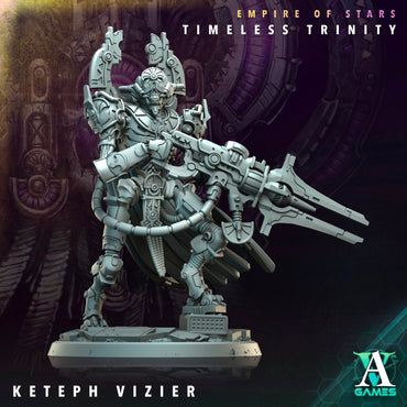 3D Printed Archvillain Games Keteph Vizier Legionnaires Empire of Stars Timeless Trinity 28 32mm D&D (Online Only)