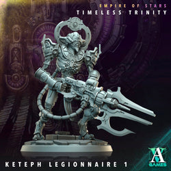 3D Printed Archvillain Games Keteph Vizier Legionnaires Empire of Stars Timeless Trinity 28 32mm D&D (Online Only)