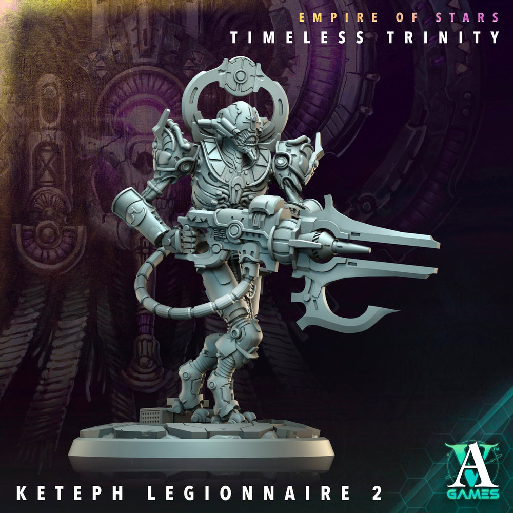 3D Printed Archvillain Games Keteph Vizier Legionnaires Empire of Stars Timeless Trinity 28 32mm D&D (Online Only)