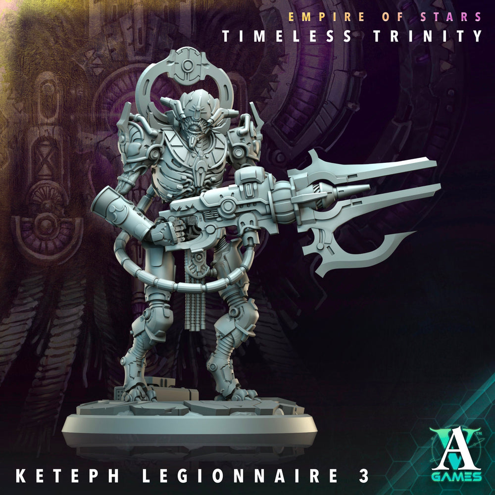 3D Printed Archvillain Games Keteph Vizier Legionnaires Empire of Stars Timeless Trinity 28 32mm D&D (Online Only)