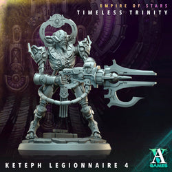 3D Printed Archvillain Games Keteph Vizier Legionnaires Empire of Stars Timeless Trinity 28 32mm D&D (Online Only)
