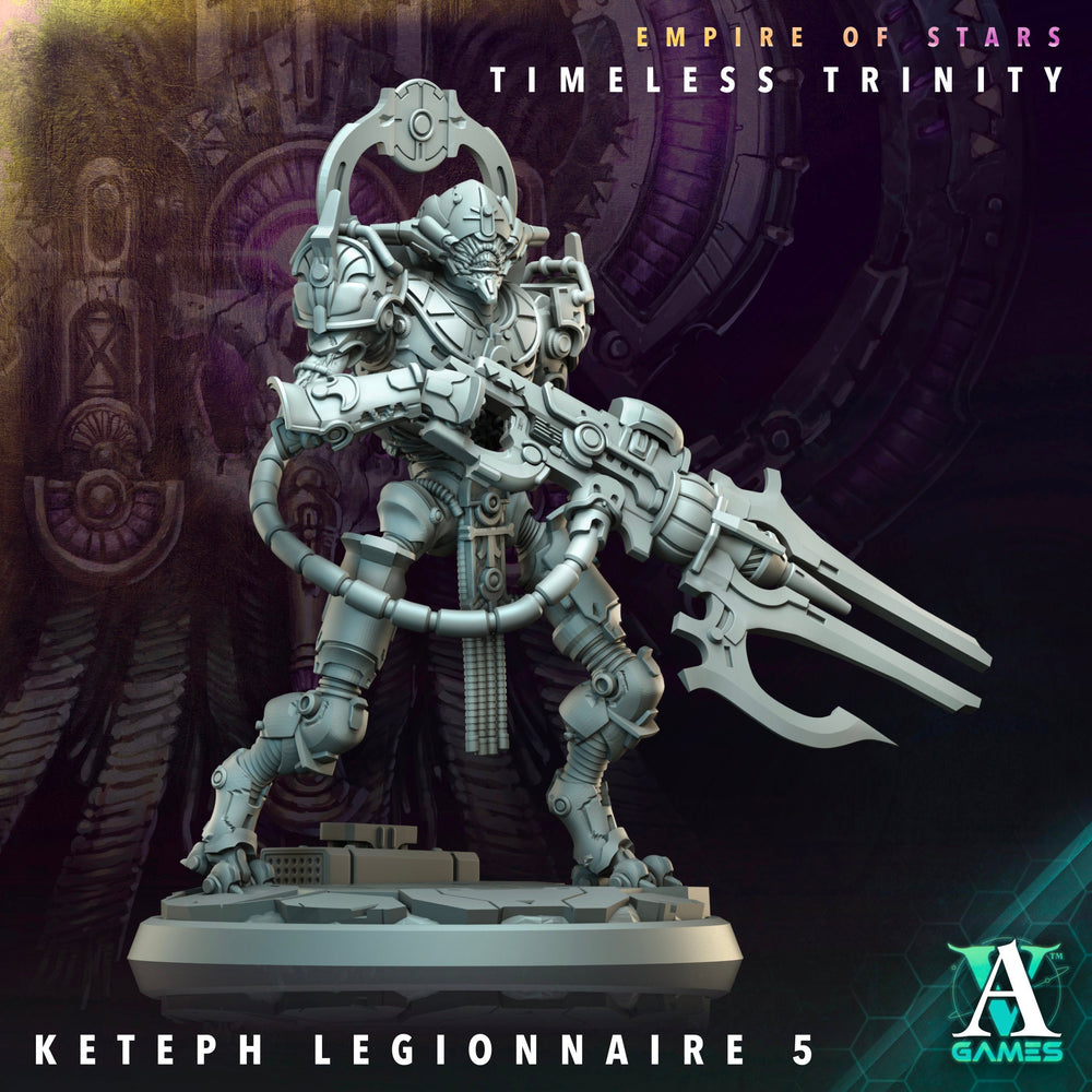 3D Printed Archvillain Games Keteph Vizier Legionnaires Empire of Stars Timeless Trinity 28 32mm D&D (Online Only)