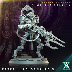 3D Printed Archvillain Games Keteph Vizier Legionnaires Empire of Stars Timeless Trinity 28 32mm D&D (Online Only)