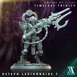 3D Printed Archvillain Games Keteph Vizier Legionnaires Empire of Stars Timeless Trinity 28 32mm D&D (Online Only)