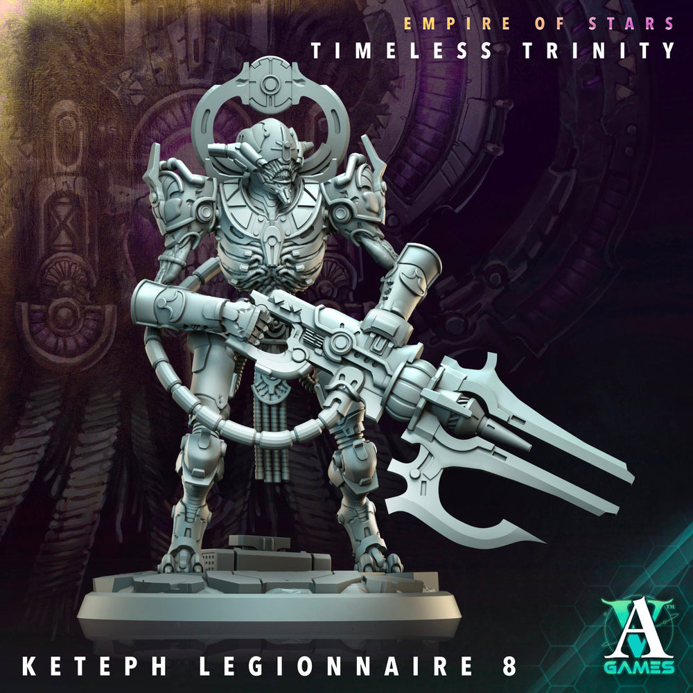 3D Printed Archvillain Games Keteph Vizier Legionnaires Empire of Stars Timeless Trinity 28 32mm D&D (Online Only)
