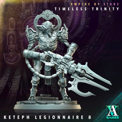 3D Printed Archvillain Games Keteph Vizier Legionnaires Empire of Stars Timeless Trinity 28 32mm D&D (Online Only)