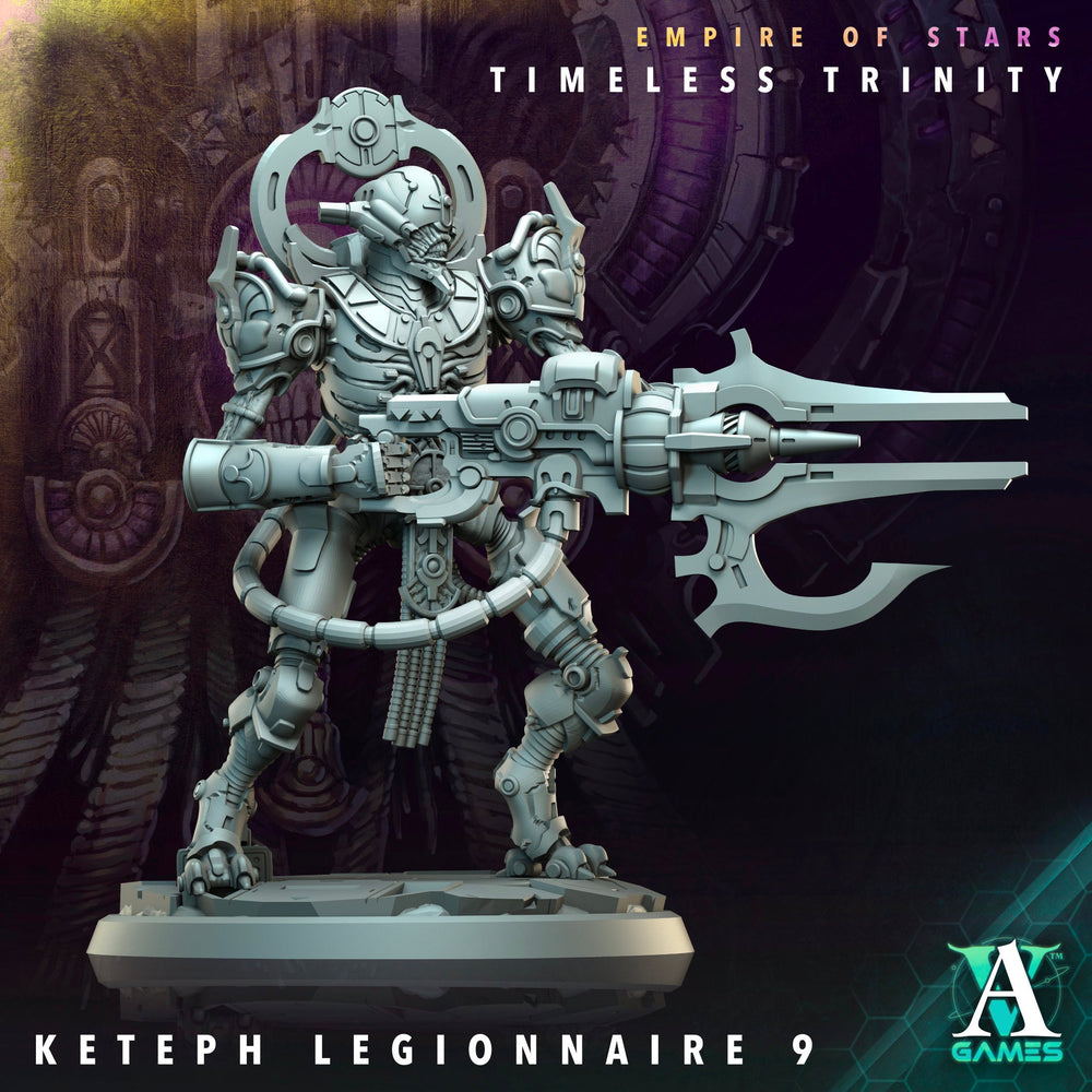 3D Printed Archvillain Games Keteph Vizier Legionnaires Empire of Stars Timeless Trinity 28 32mm D&D (Online Only)