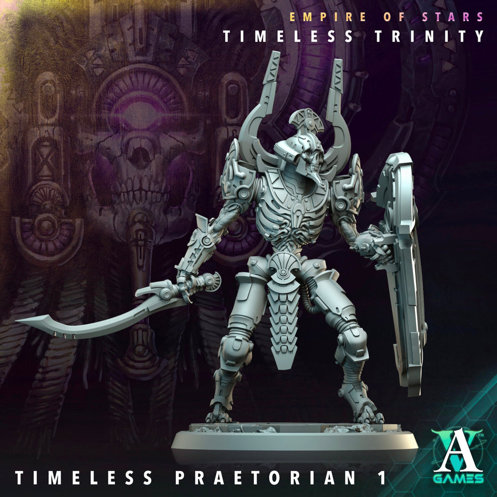 3D Printed Archvillain Games Timeless Hierophant Praetorians Empire of Stars Timeless Trinity 28 32mm D&D (Online Only)