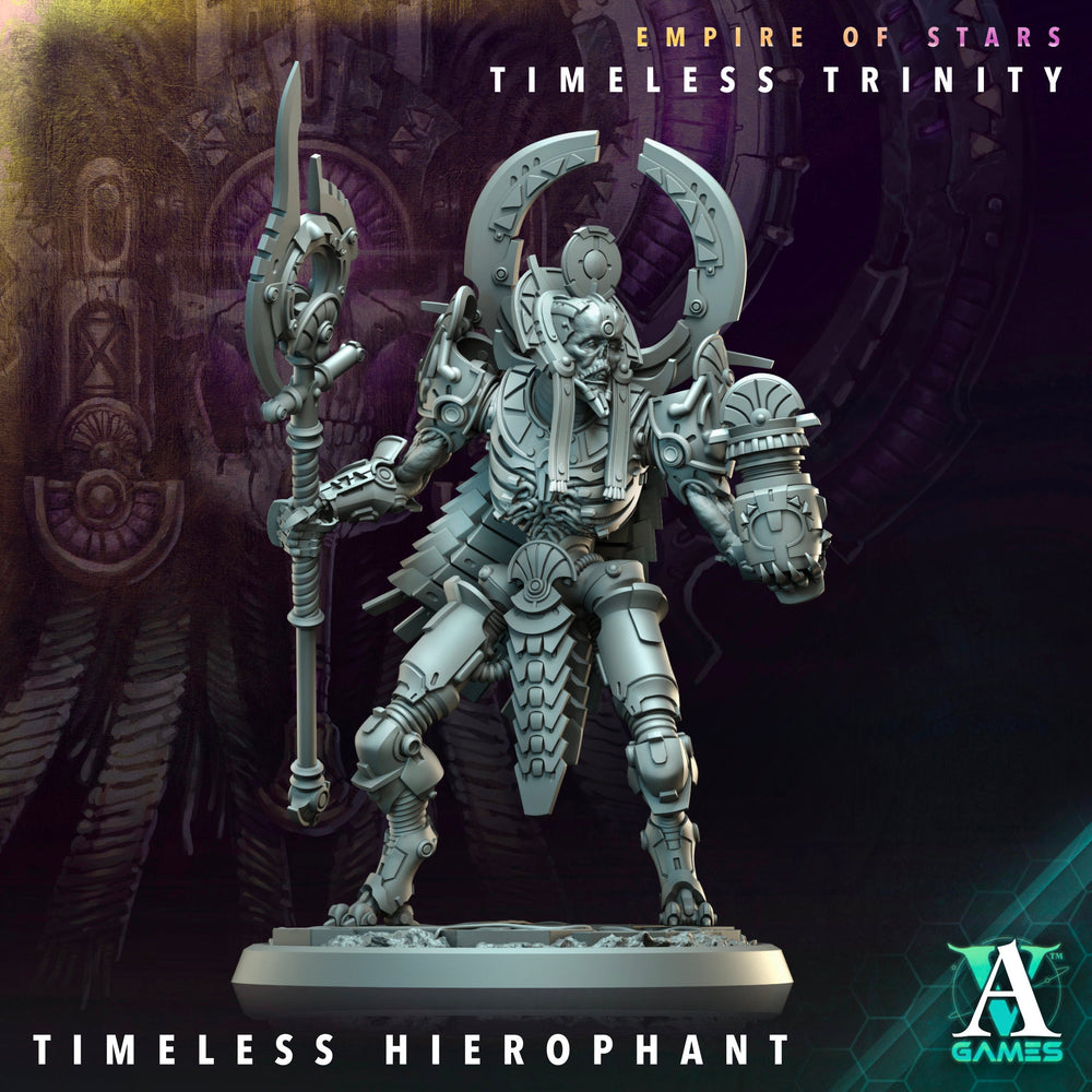 3D Printed Archvillain Games Timeless Hierophant Praetorians Empire of Stars Timeless Trinity 28 32mm D&D (Online Only)