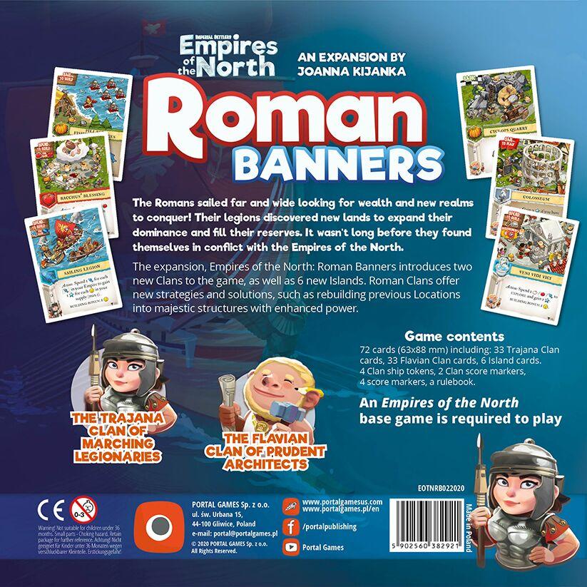 Imperial Settlers: Empires of the North: Roman Banners (ONLINE ORDER ONLY)